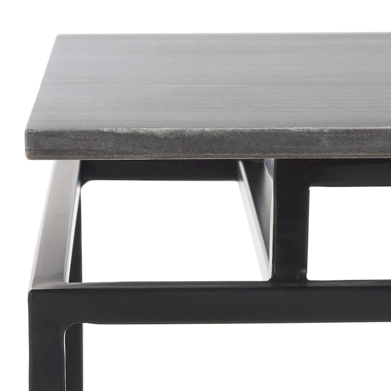 SAFAVIEH Malvina Single Shelf Rectangle Accent Table - 24 L x 14 D x 24 H - 24Wx14Dx24H