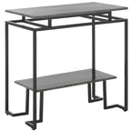 SAFAVIEH Malvina Single Shelf Rectangle Accent Table - 24 L x 14 D x 24 H - 24Wx14Dx24H