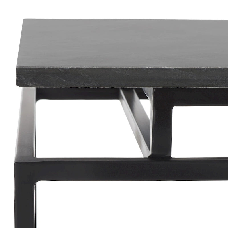 SAFAVIEH Malvina Single Shelf Rectangle Accent Table - 24 L x 14 D x 24 H - 24Wx14Dx24H