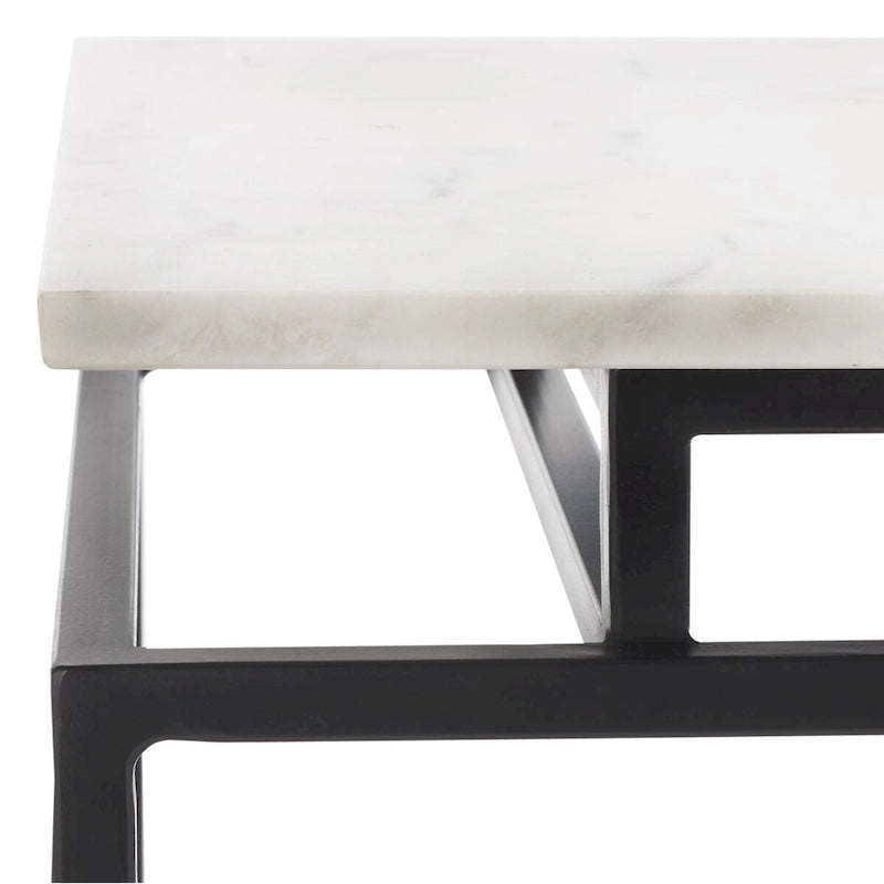 SAFAVIEH Malvina Single Shelf Rectangle Accent Table - 24 L x 14 D x 24 H - 24Wx14Dx24H