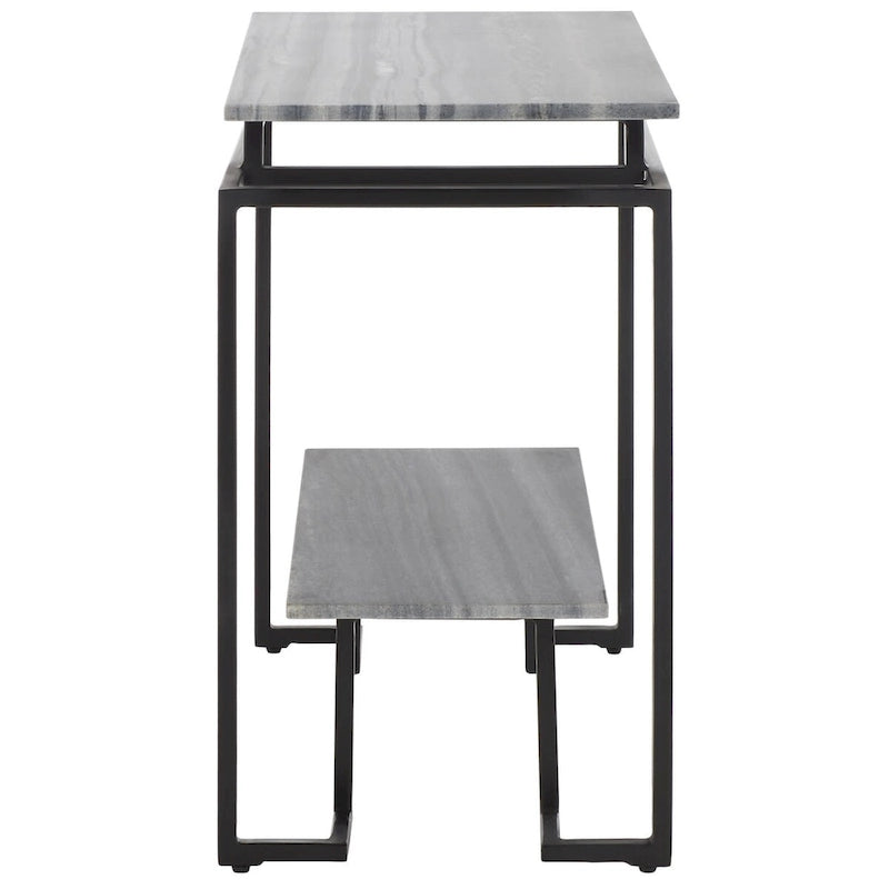 SAFAVIEH Malvina Single Shelf Rectangle Accent Table - 24 L x 14 D x 24 H - 24Wx14Dx24H