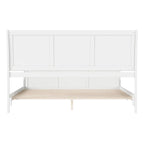 AFI, Portland Solid Wood Low Profile Platform Bed with Matching Footboard
