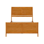 AFI, Portland Solid Wood Low Profile Platform Bed with Matching Footboard