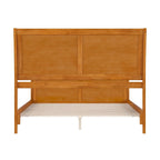 AFI, Portland Solid Wood Low Profile Platform Bed with Matching Footboard