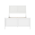 AFI, Portland Solid Wood Low Profile Platform Bed with Matching Footboard