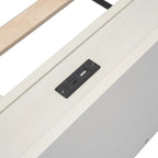 Modern Design Twin Size Platform Bed Frame with Built-in USB Ports