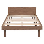 Modern Design Twin Size Platform Bed Frame with Built-in USB Ports