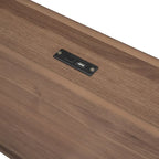 Twin Size Platform Bed Frame with USB Ports