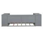 Twin Size Daybed with Storage Arms