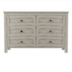 Farmhouse Style Wooden Dresser with 6 Drawer
