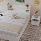 Hunter Platform Bed With Headboard And 2 Nightstands
