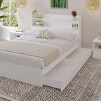 Hunter Platform Bed With Headboard And 2 Nightstands