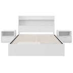Hunter Platform Bed With Headboard And 2 Nightstands