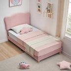 Upholstered Platform with Headboard