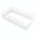 Montessori wooden children's floor bed without Support slat
