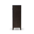 Furniture of America Nyx Modern 5-Drawer Espresso Solid Wood Chest
