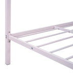 Full Size Metal Platform Bed with twin size trundle