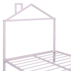Full Size Metal Platform Bed with twin size trundle