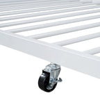 Full Size Metal Platform Bed with twin size trundle