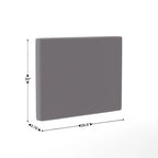 Upholstered Headboard with 2 Power Outlets, 1 USB, 1 USB-C Port