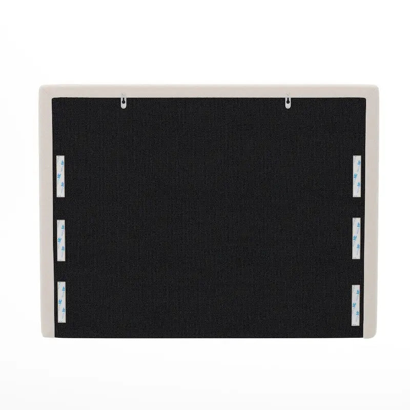 Upholstered Headboard with 2 Power Outlets, 1 USB, 1 USB-C Port