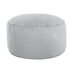 Sorra Home Indoor Textured Bean Pouf/Ottoman