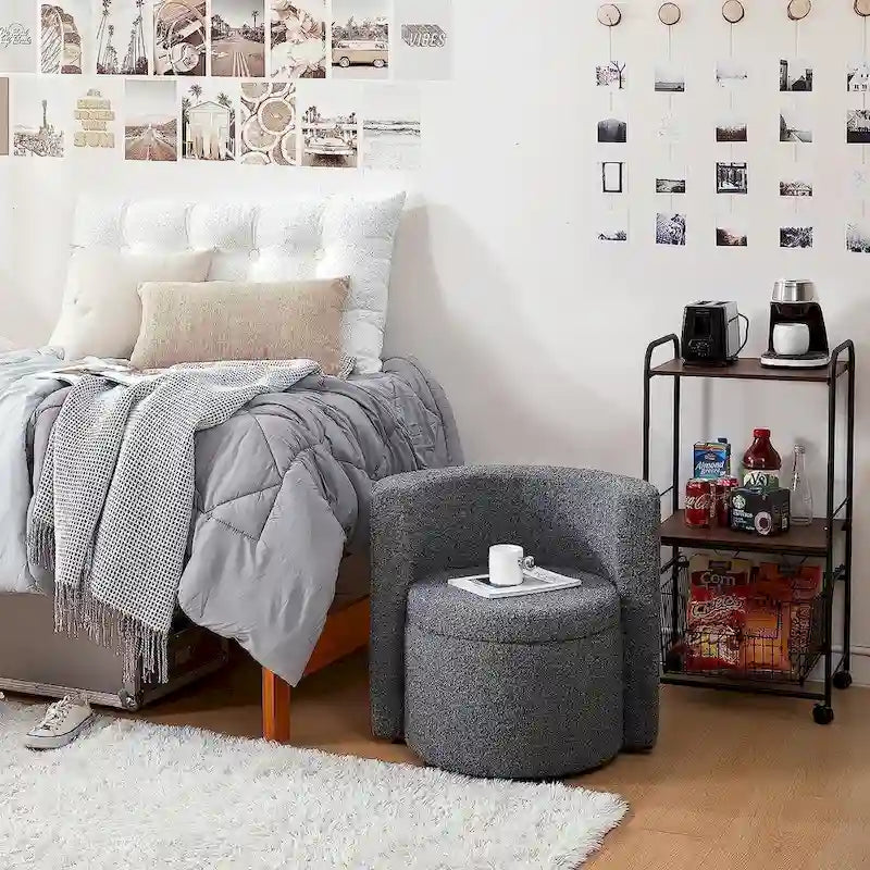 2East Comfort Cushion Seat with Storage by DormCo