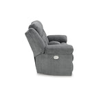 Signature Design by Ashley Tip-Off Power Reclining Loveseat - 80W x 42D x 45H