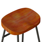 29.52 Stylish and Minimalist Bar Stools Set of 2, Counter Height Bar Stools, for Kitchen Island, Coffee Shop, Bar, Home Balcony