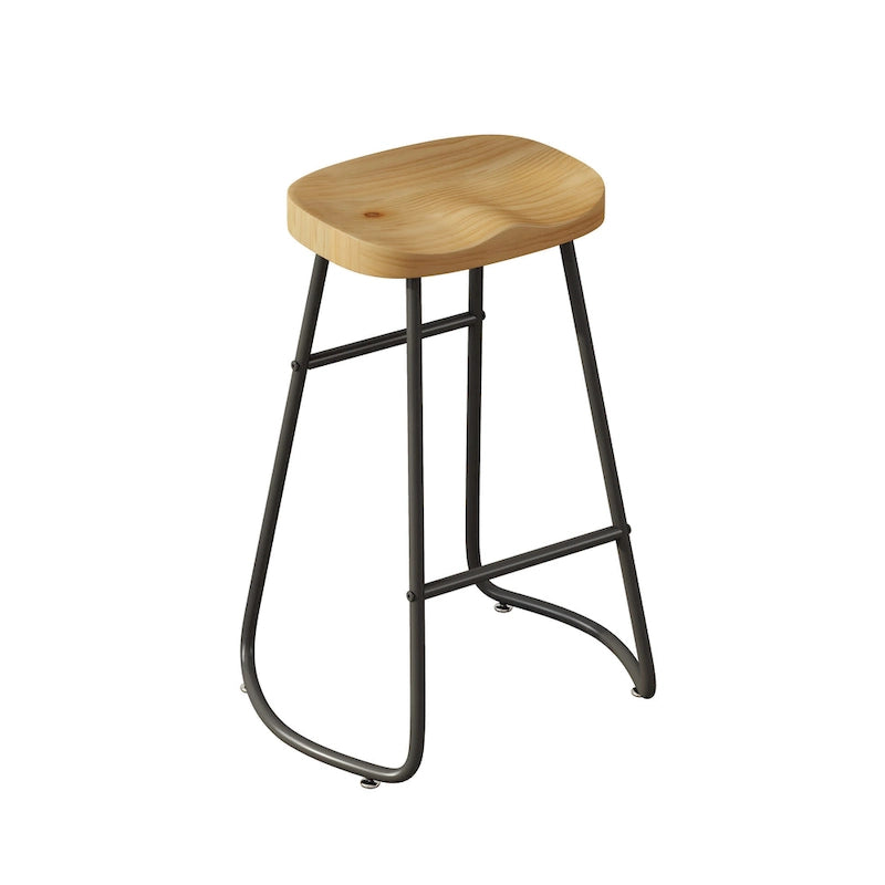 29.52 Stylish and Minimalist Bar Stools Set of 2, Counter Height Bar Stools, for Kitchen Island, Coffee Shop, Bar, Home Balcony