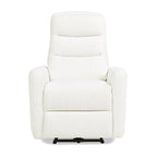 Bloomy 35.5 Boucle Upholstered High-Back Power Recliner Motion Chair