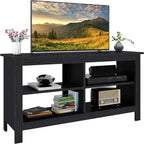 4 Cubby Television Stands - 13.8D x 43.3W x 22.8H