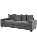 Transitional Track Arm Upholstered Indoor Sofa
