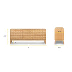 Poly and Bark Abbie Sideboard