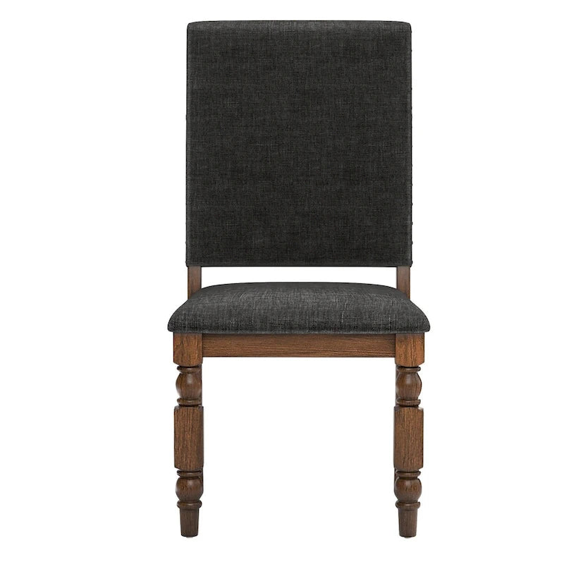Flatiron Nailhead Upholstered Dining Chairs (Set of 2) by iNSPIRE Q Classic