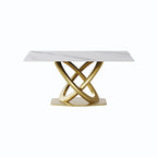 63 Dining Table, Modern Dining Table for 6