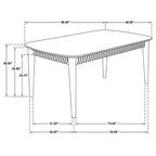 Modern Farmhouse Design Dining Set