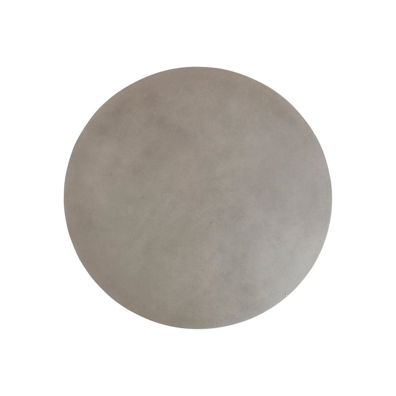 Grey Cement Round Dining Table for 4