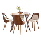 Carson Carrington Sala-Vallemala 5-Piece Dining Set