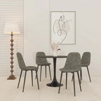 Walnut Round Tulip Dining Table - 31.5" Seats 2-4