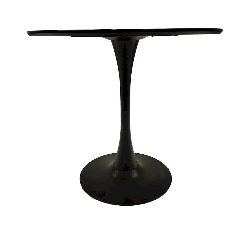 Walnut Round Tulip Dining Table - 31.5" Seats 2-4