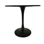 Walnut Round Tulip Dining Table - 31.5" Seats 2-4