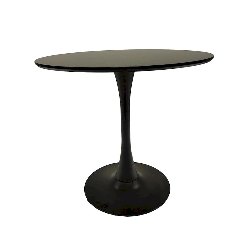 Walnut Round Tulip Dining Table - 31.5" Seats 2-4