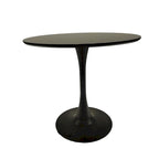 Walnut Round Tulip Dining Table - 31.5" Seats 2-4