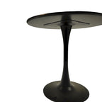 Walnut Round Tulip Dining Table - 31.5" Seats 2-4