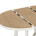 Vintage Stylish Extendable Dining Table with a Removable Leaf