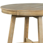 Vintage Stylish Extendable Dining Table with a Removable Leaf