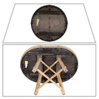 Vintage Stylish Extendable Dining Table with a Removable Leaf