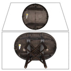 Vintage Stylish Extendable Dining Table with a Removable Leaf