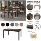 CraftPorch Contemporary 5-piece Wooden Dining Set